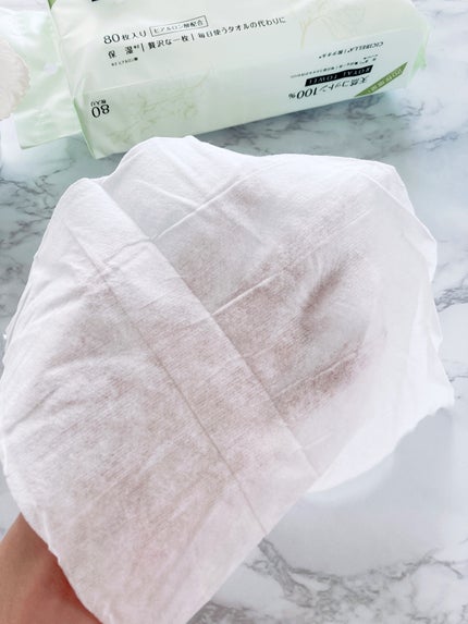 ロイヤルタオル/CICIBELLA/クレンジングタオルを使ったクチコミ(3枚目)