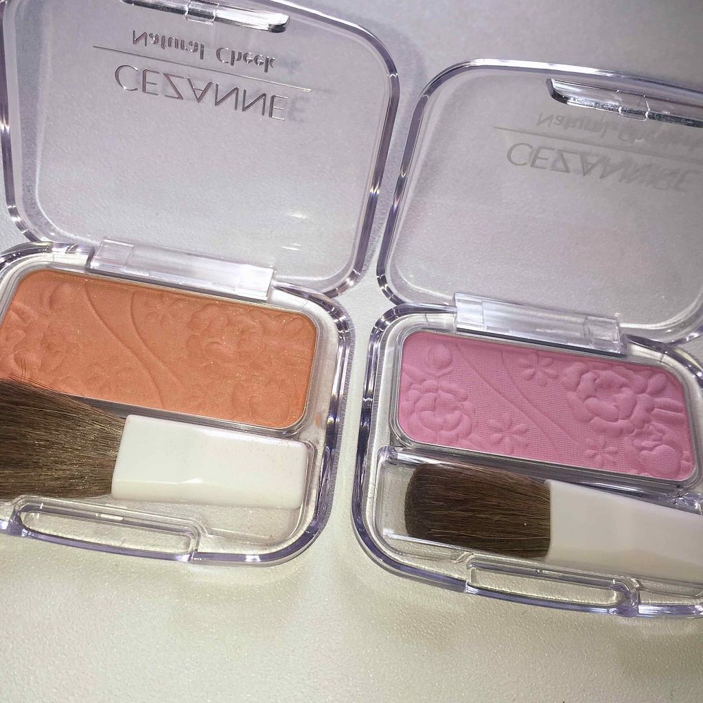 ナチュラル チークN/CEZANNE/パウダーチークを使ったクチコミ(2枚目)