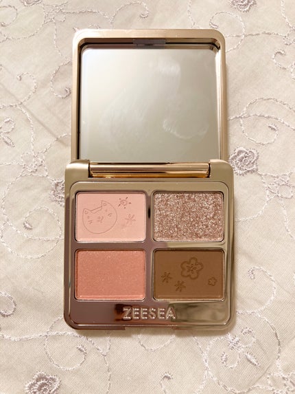 アニマルアイシャドウ(4シェード)/ZEESEA/アイシャドウパレットを使ったクチコミ(2枚目)
