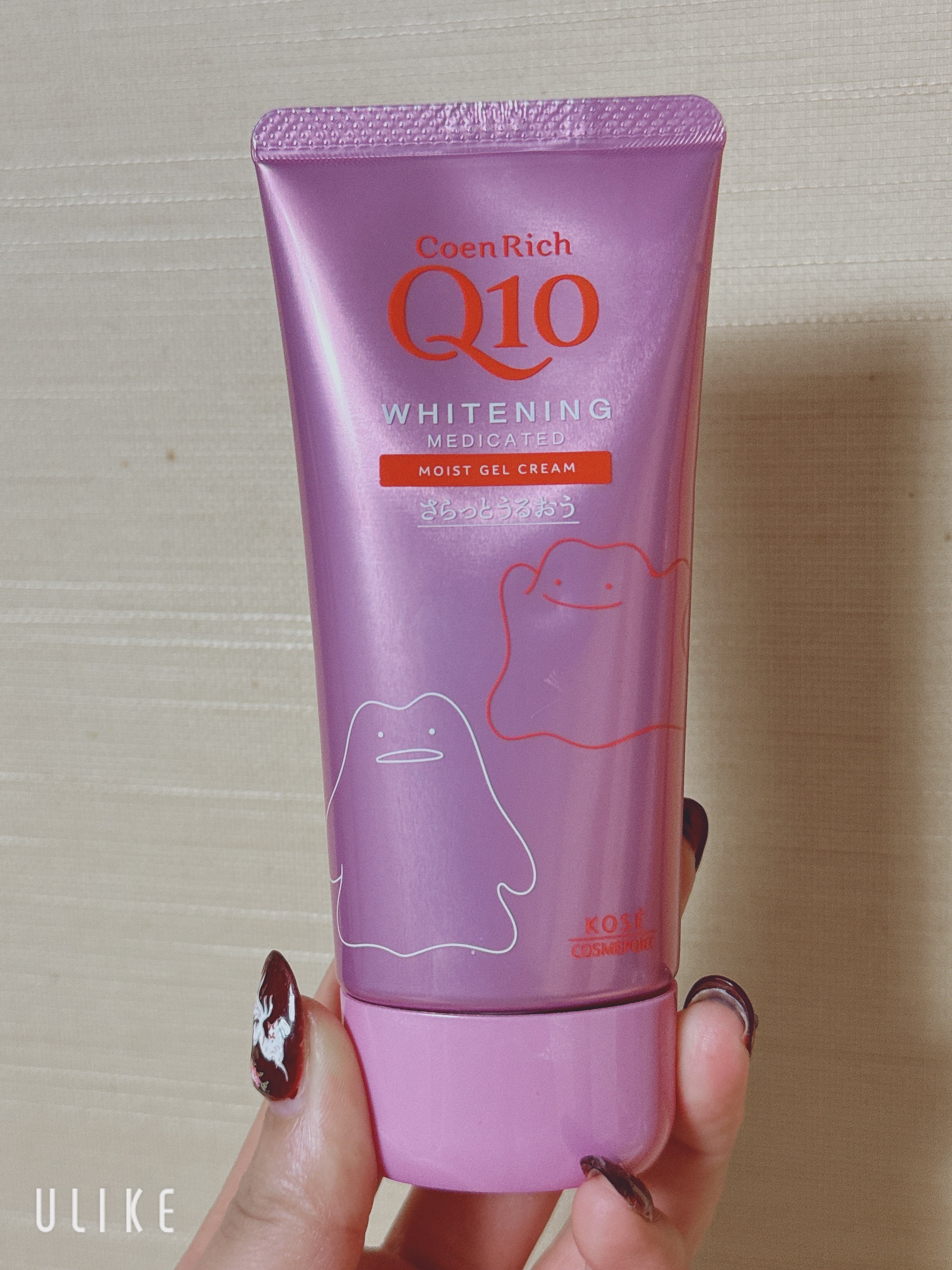 コエンリッチ　薬用ホワイトニング  ハンドクリーム モイストジェル【医薬部外品】 ポケモンスペシャルパッケージ（80g）/コエンリッチQ10/ハンドクリームを使ったクチコミ（3枚目）