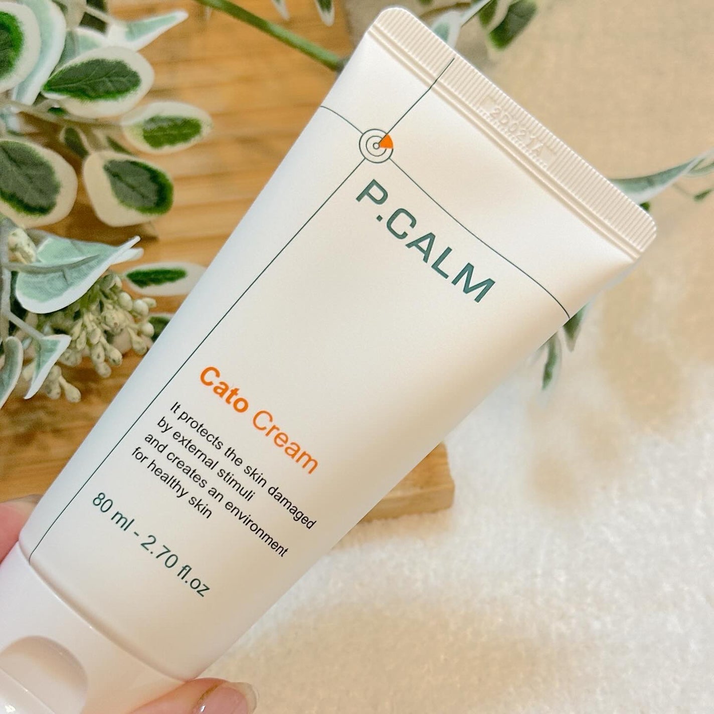 カトクリーム/P.CALM/フェイスクリームを使ったクチコミ(2枚目)