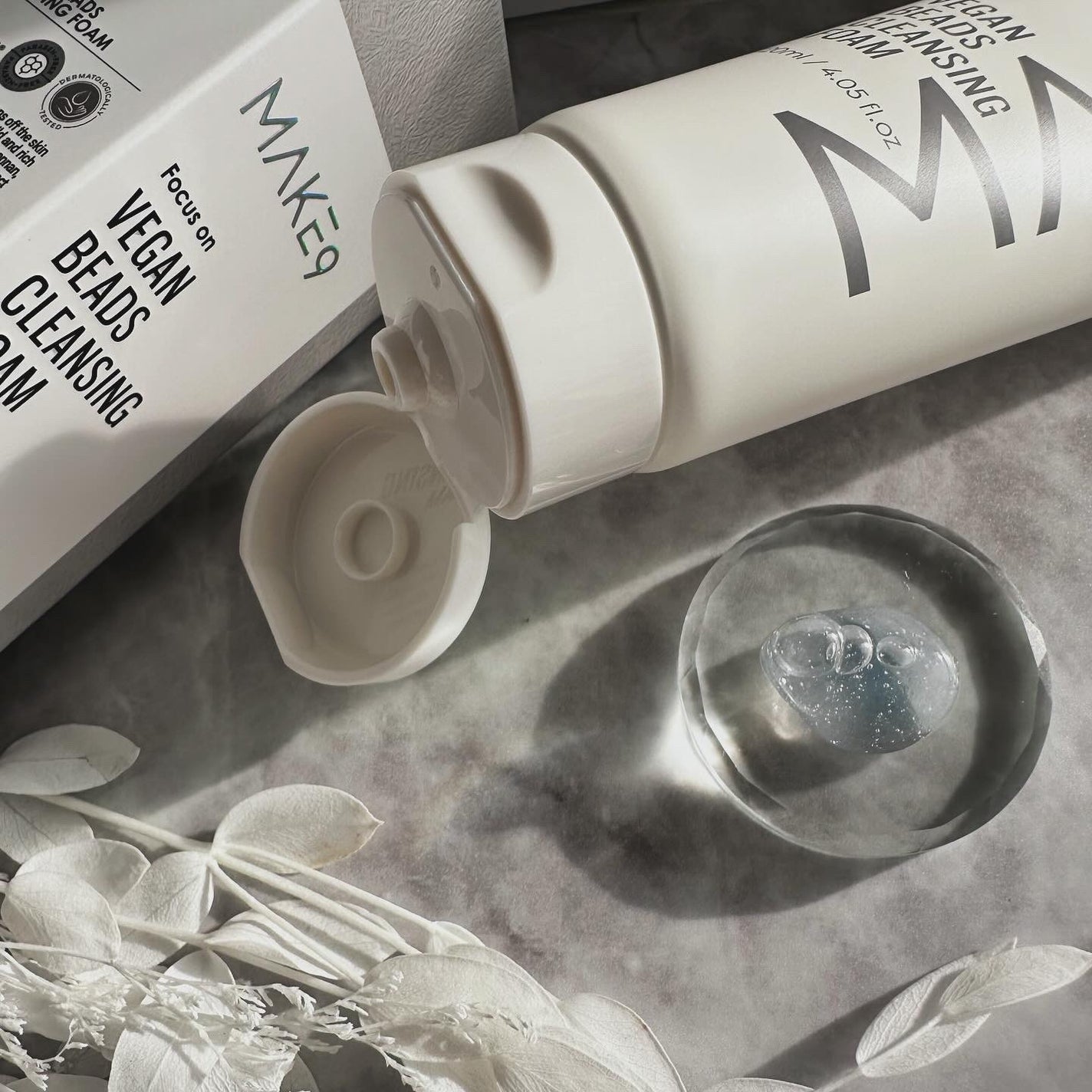 ビーガンビーズクレンジングフォーム/MAKE9/クレンジングクリームを使ったクチコミ(3枚目)