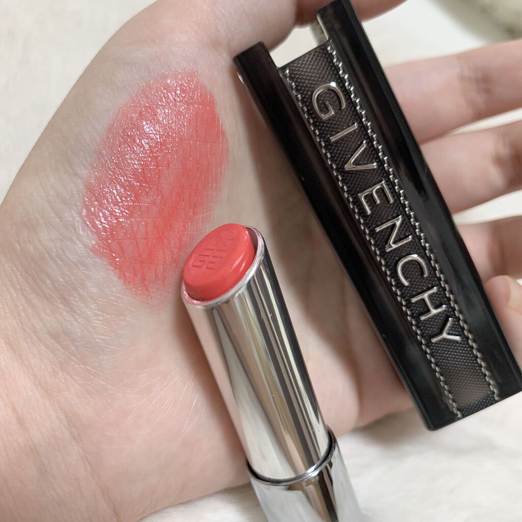 ランテルディ・リップスティック No.304 グローイング・コーラル/GIVENCHY/口紅を使ったクチコミ（2枚目）