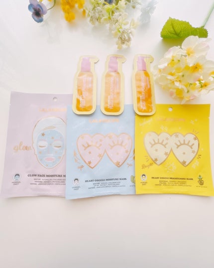 ハートゴーグルマスク/ララレシピ/シートマスク・パックを使ったクチコミ(4枚目)