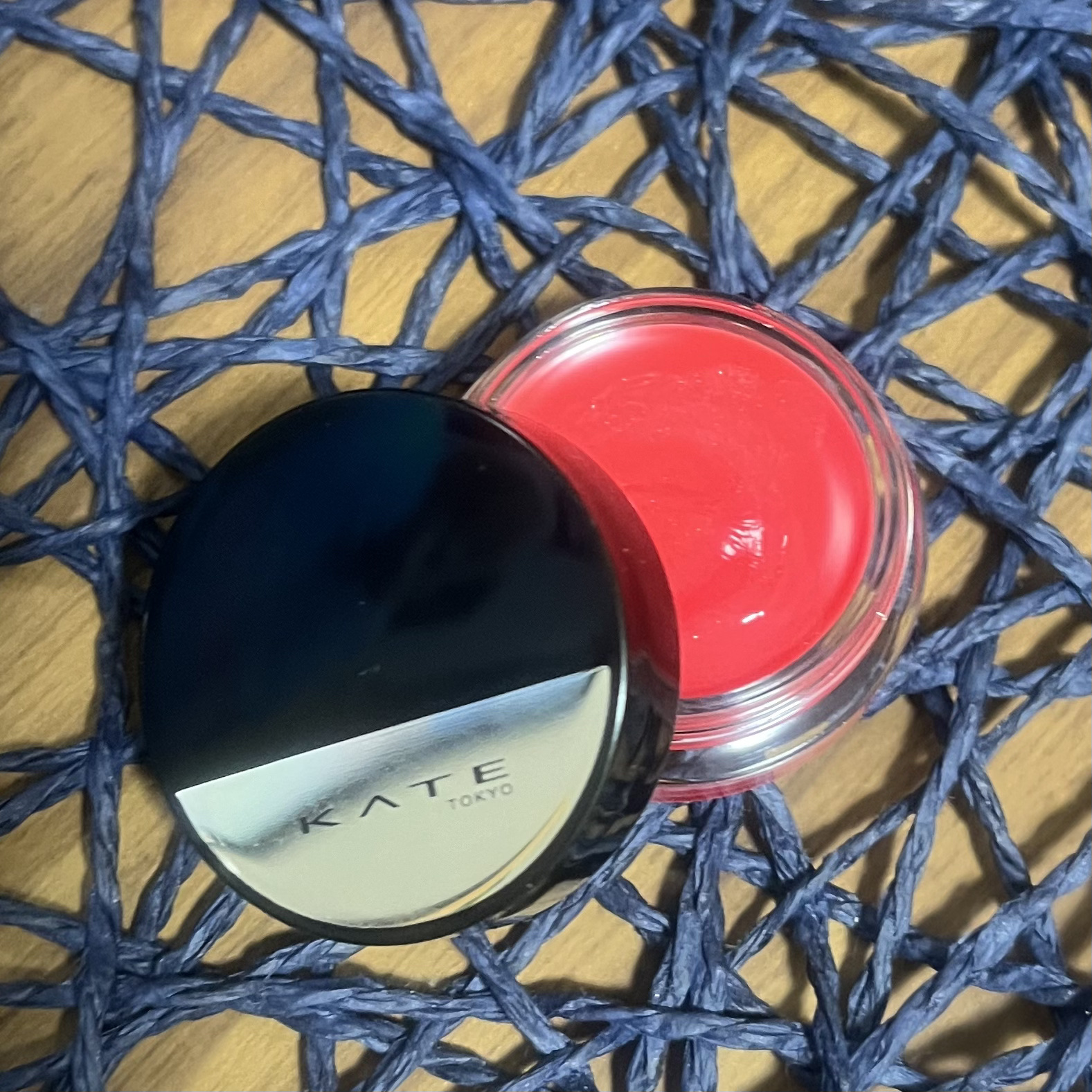 ケイト バーチャルリップバーム EX-1 バーチャル夜市の林檎飴(限定) 3.1g/KATE/リップバームを使ったクチコミ（3枚目）