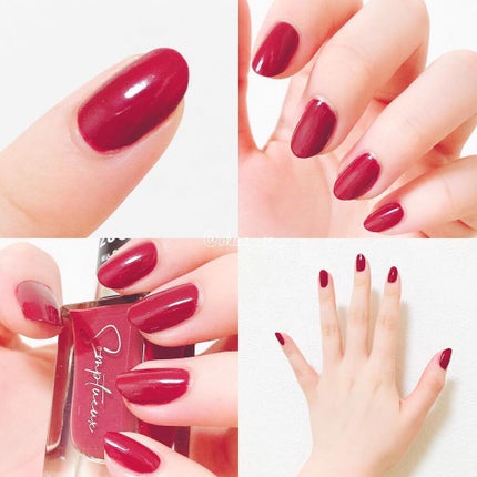 Somptueux(ソンプチュー) ネイルポリッシュ/DAISO/マニキュアを使ったクチコミ(6枚目)