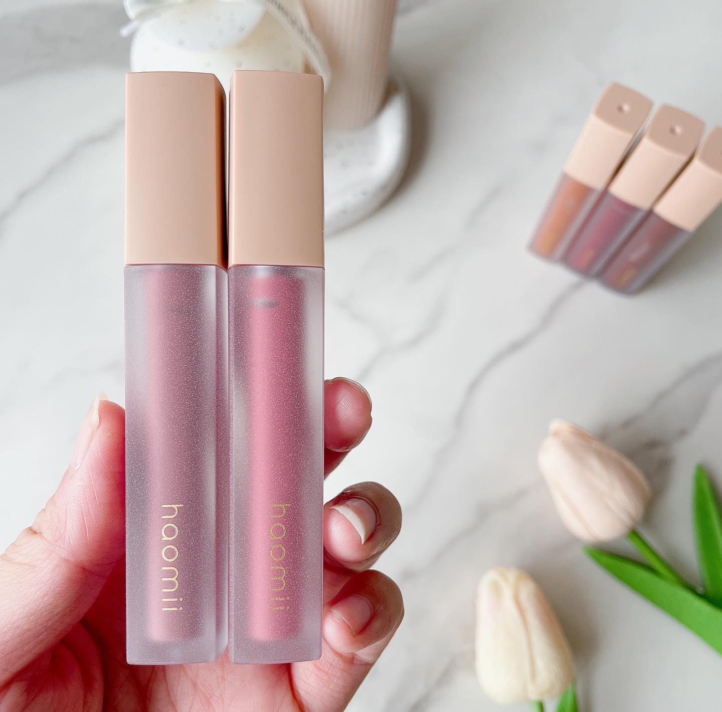 Melty flower lip tint/haomii/口紅を使ったクチコミ（2枚目）