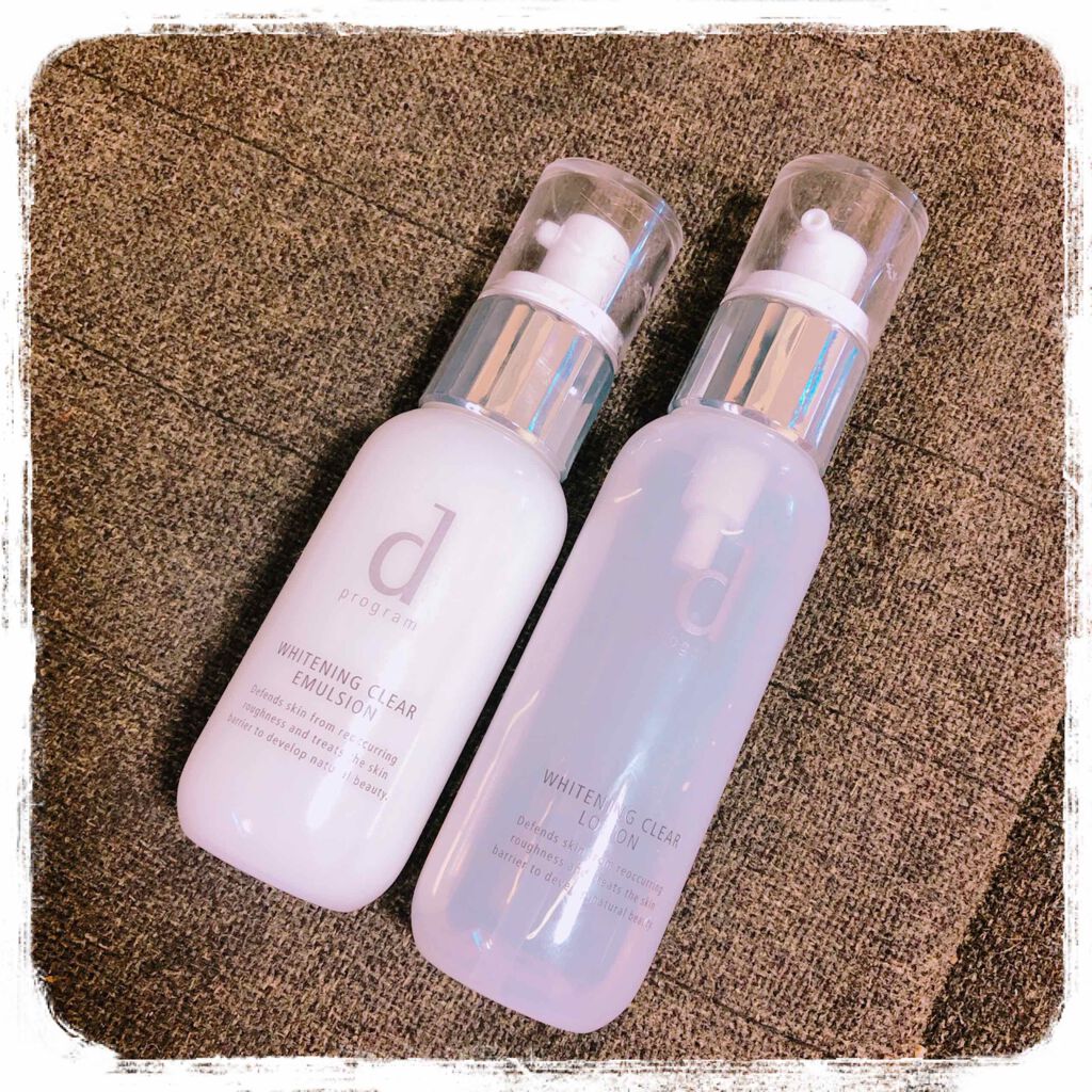 ホワイトニングクリア ローション/d プログラム/化粧水を使ったクチコミ（1枚目）