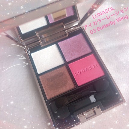 アイカラーレーション/LUNASOL/アイシャドウパレットを使ったクチコミ(1枚目)