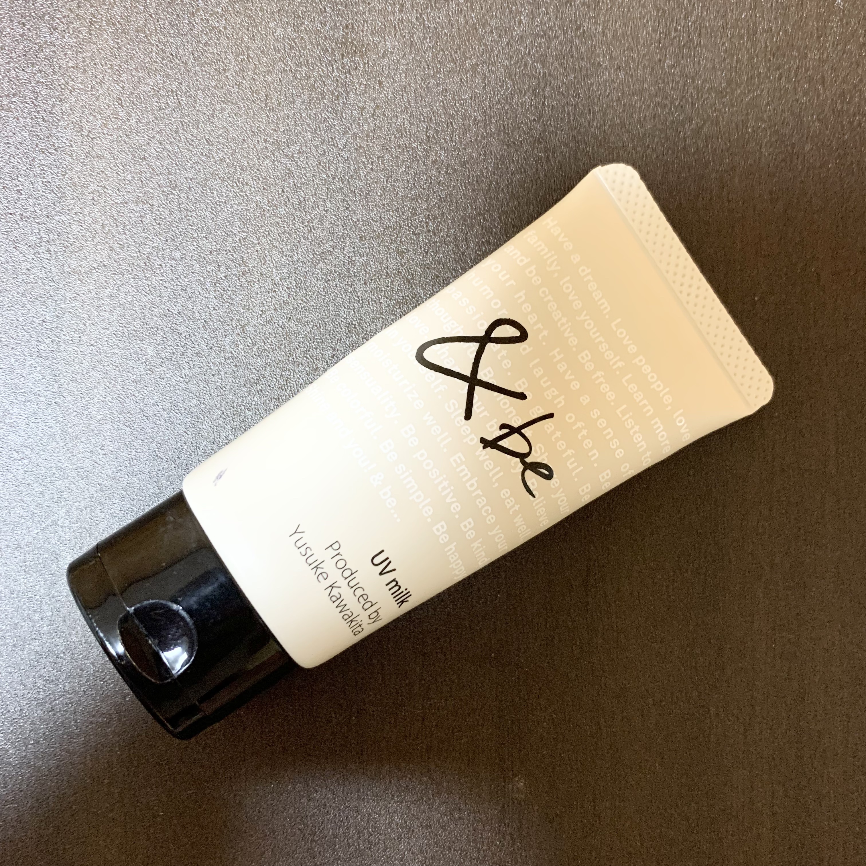 UVミルク/＆be/日焼け止め・UVケアを使ったクチコミ（1枚目）