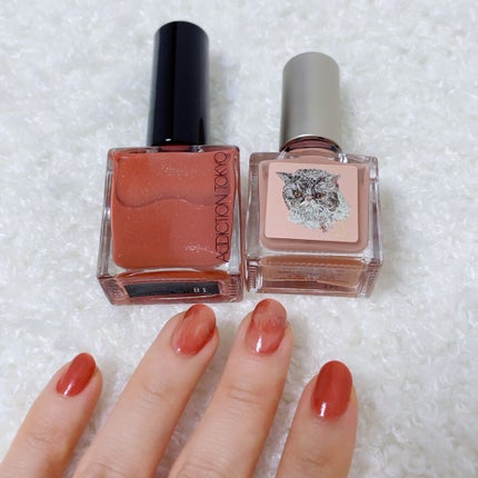 ザ ネイルポリッシュ L 107P Absolute Perfection/ADDICTION/マニキュアを使ったクチコミ(2枚目)