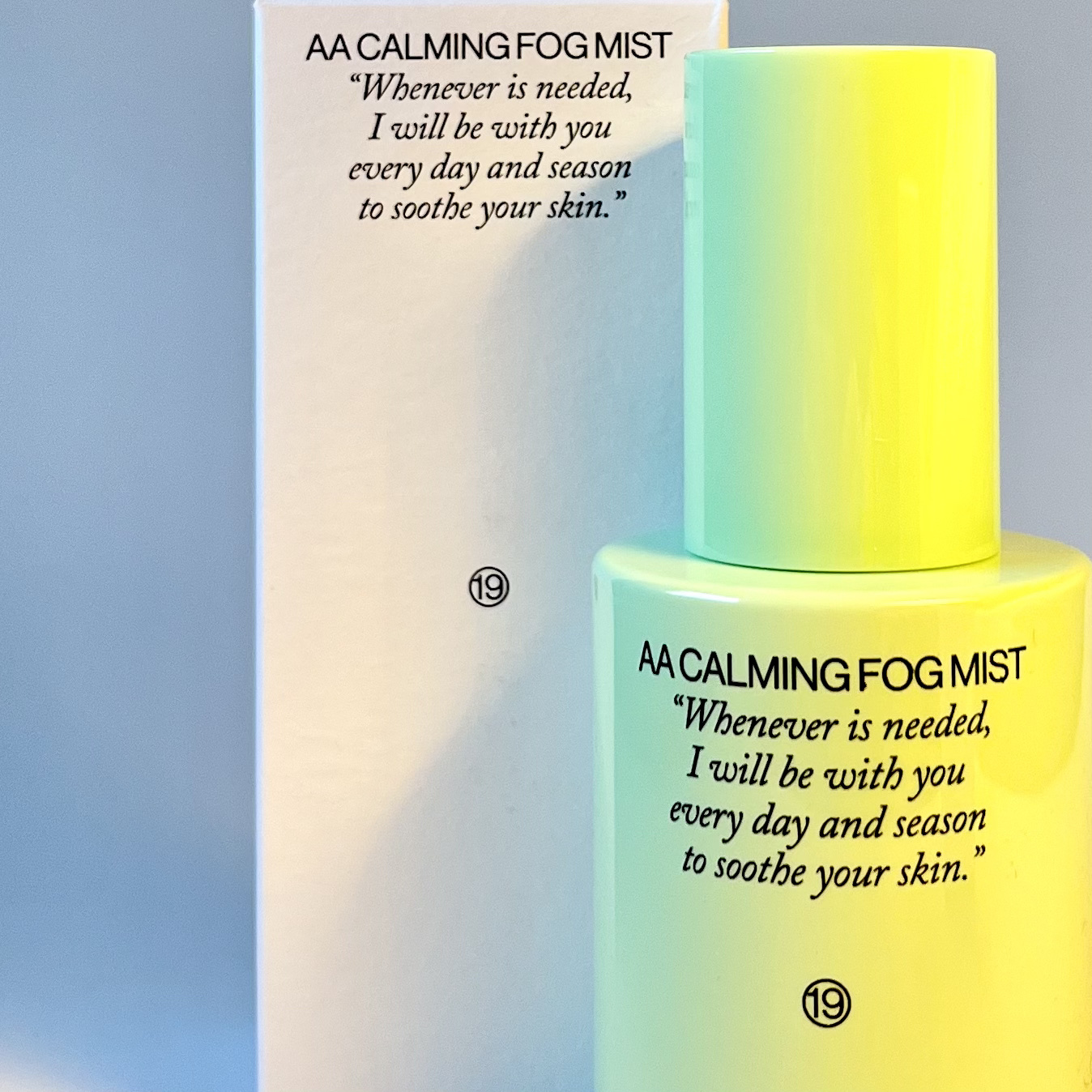  AA CALMING FOG MIST/Shangpree/ミスト状化粧水を使ったクチコミ（1枚目）