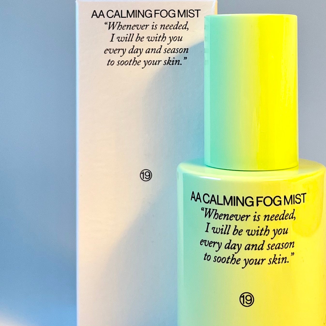 AA CALMING FOG MIST/Shangpree/ミスト状化粧水を使ったクチコミ(1枚目)