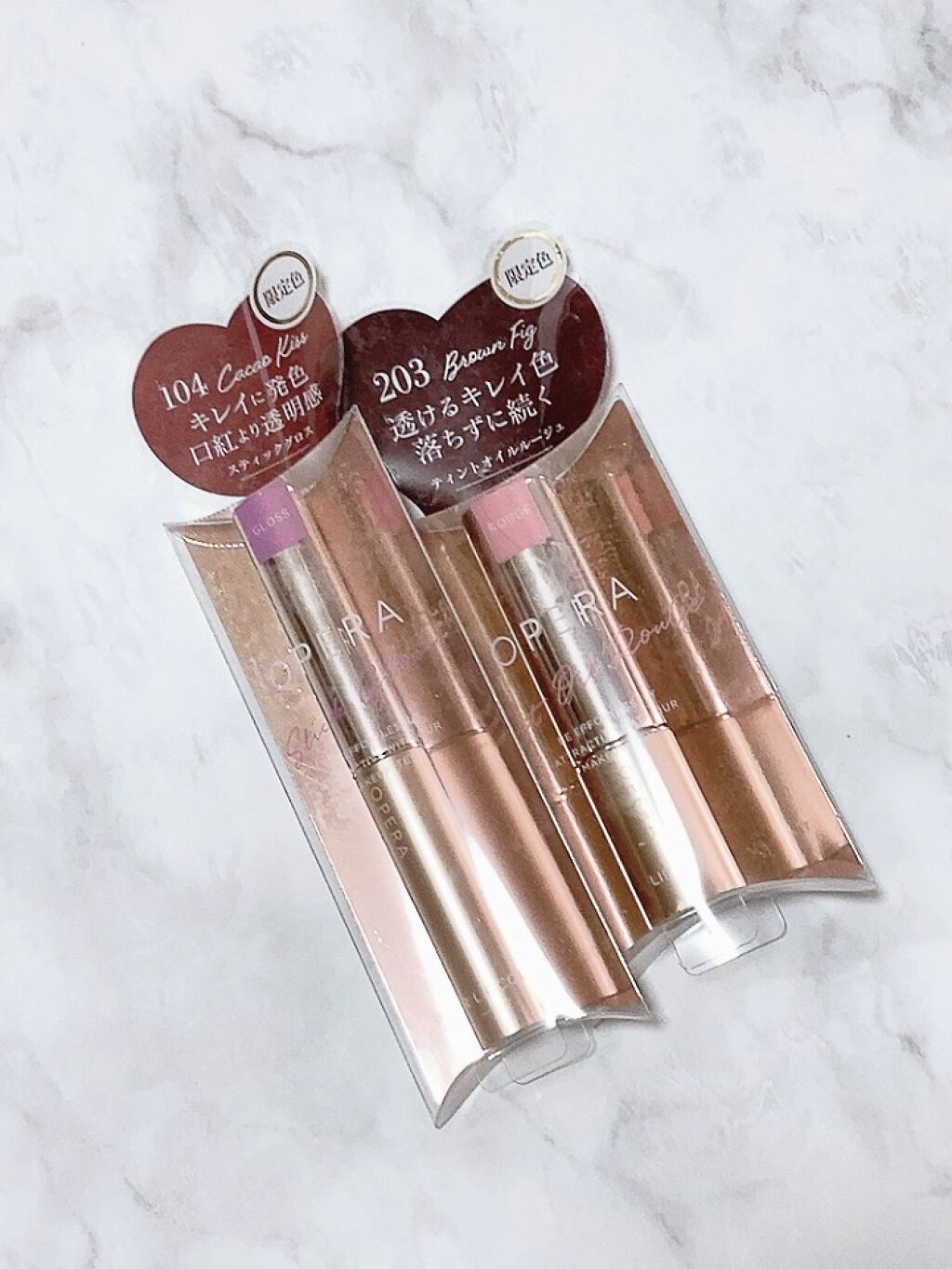 オペラ シアーリップカラー RN/OPERA/リップグロスを使ったクチコミ（3枚目）