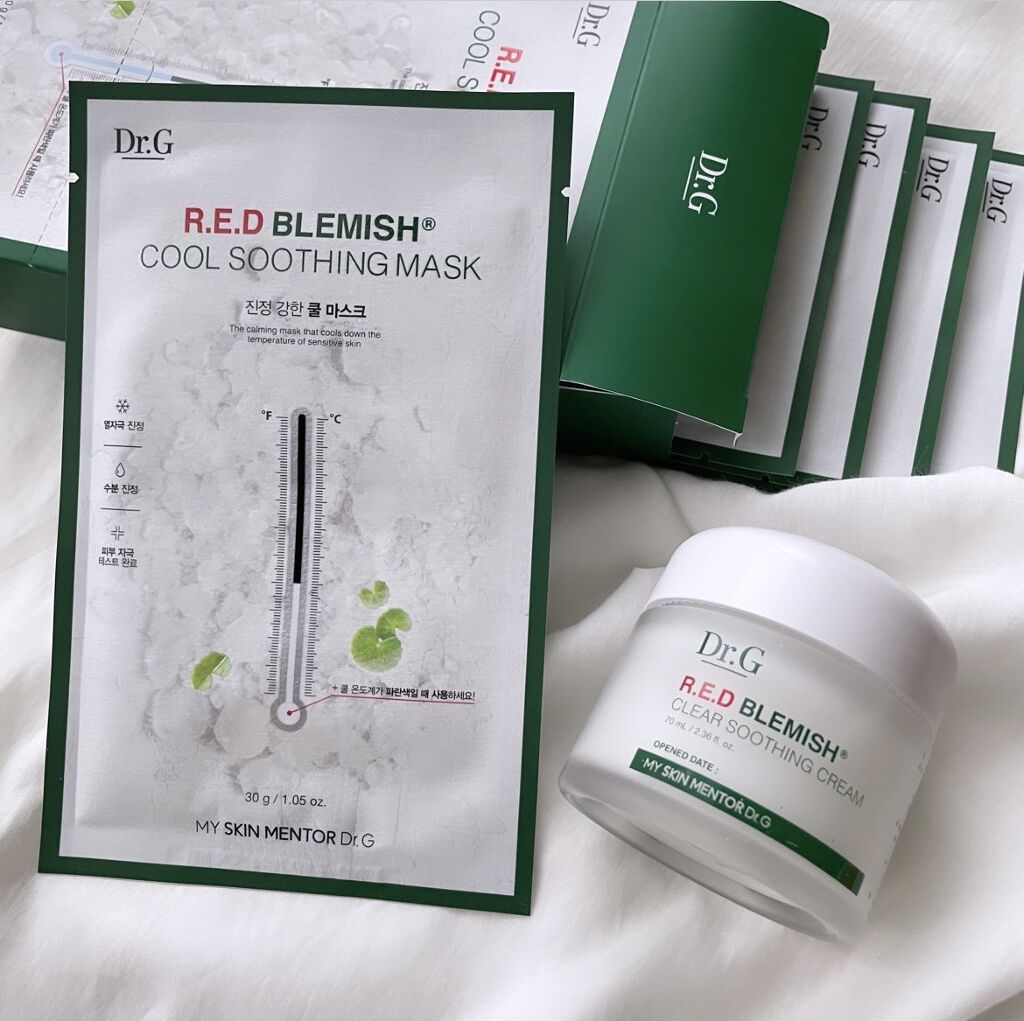 レッドB・Cスムージングクリーム/Dr.G/フェイスクリームを使ったクチコミ（1枚目）