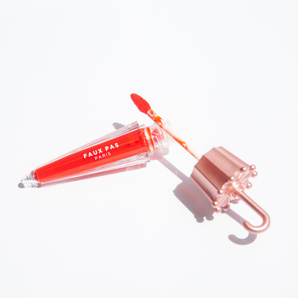 ウォーターアンブレラティント リップ/FAUX PAS PARIS/リップティントを使ったクチコミ（3枚目）