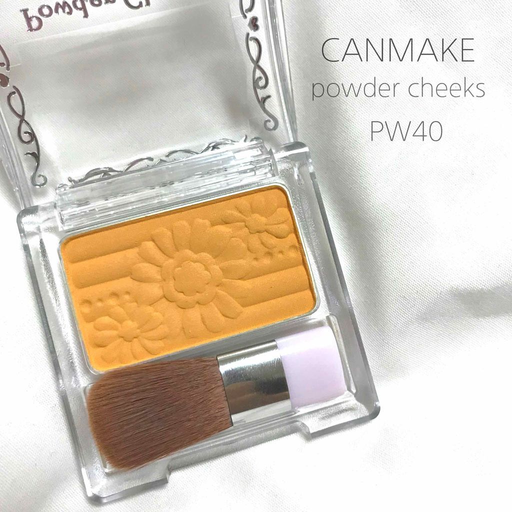 【旧品】パウダーチークス/キャンメイク/パウダーチークを使ったクチコミ（1枚目）