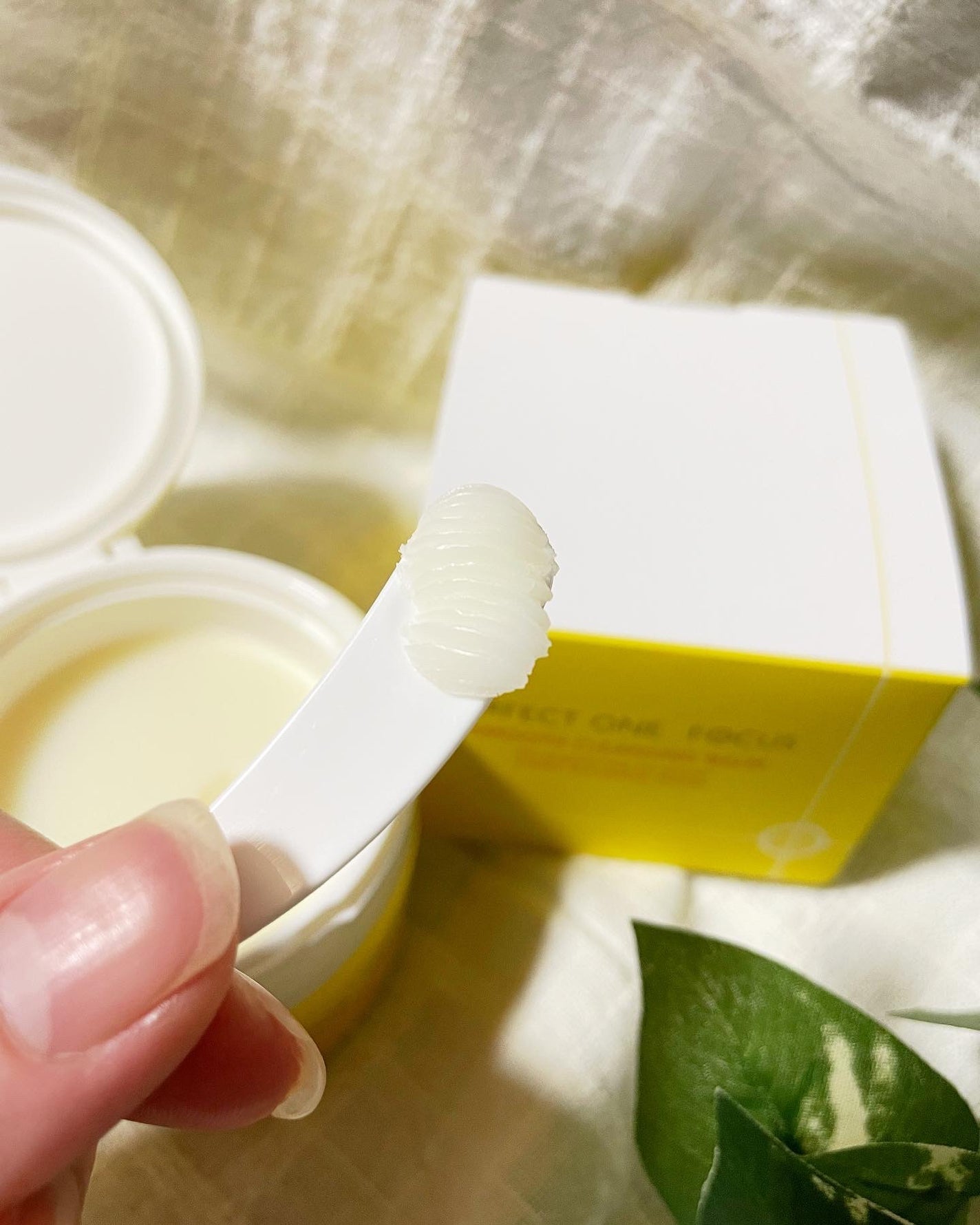 スムースクレンジングバーム/PERFECT ONE  FOCUS/クレンジングバームを使ったクチコミ(2枚目)