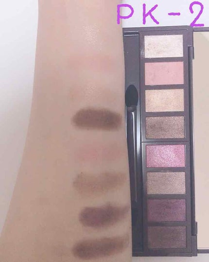 グラマラスリッチ アイパレット (クリスマスコフレ 2018)/Visée/メイクアップキットを使ったクチコミ(4枚目)