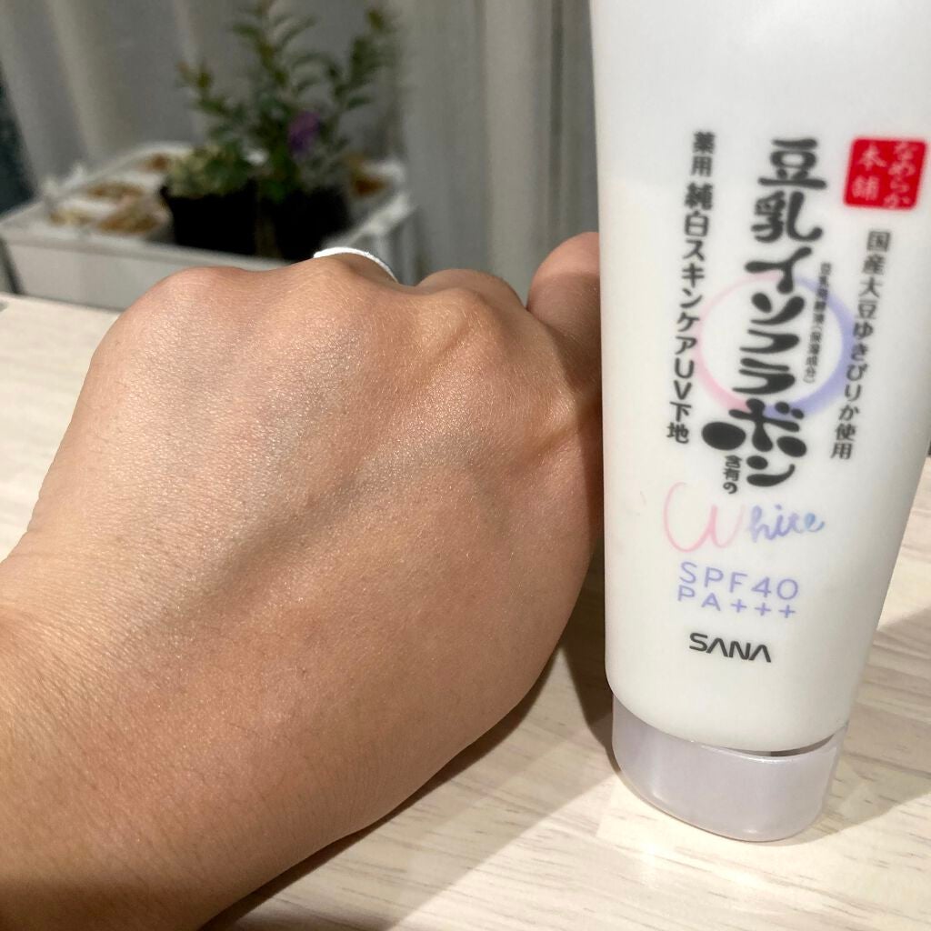 薬用美白スキンケアUV下地/なめらか本舗/化粧下地を使ったクチコミ(3枚目)