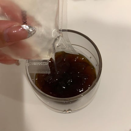 ゼロ羅漢果黒みつ珈琲寒天ゼリー/チュチュル/食品を使ったクチコミ(5枚目)