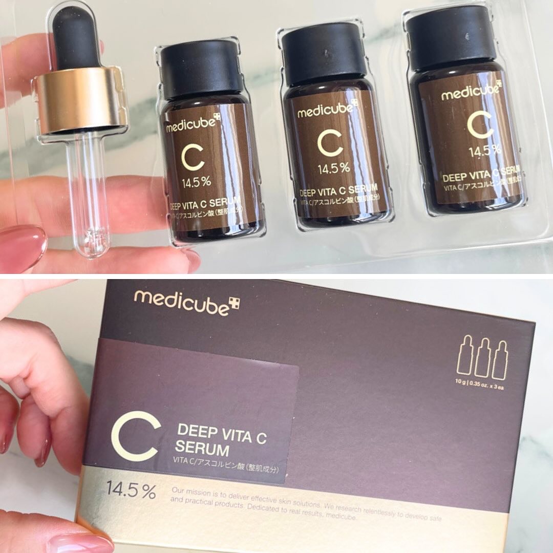 ディープビタCアンプル2.0/MEDICUBE/美容液を使ったクチコミ（3枚目）