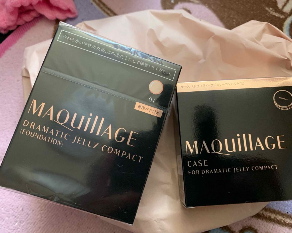 ドラマティックジェリーコンパクト/マキアージュ/クッションファンデーションを使ったクチコミ（1枚目）