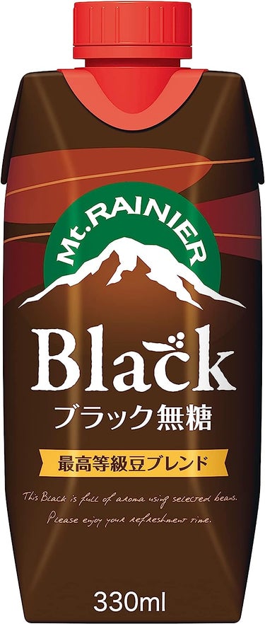 森永乳業 マウントレーニア ブラック無糖