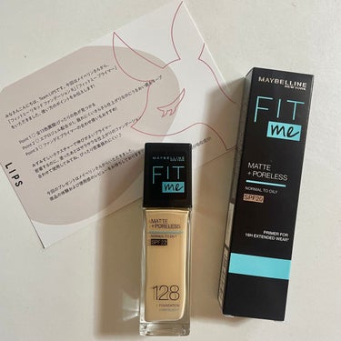 フィットミー リキッドファンデーション R/MAYBELLINE NEW YORK/リキッドファンデーションを使ったクチコミ（1枚目）