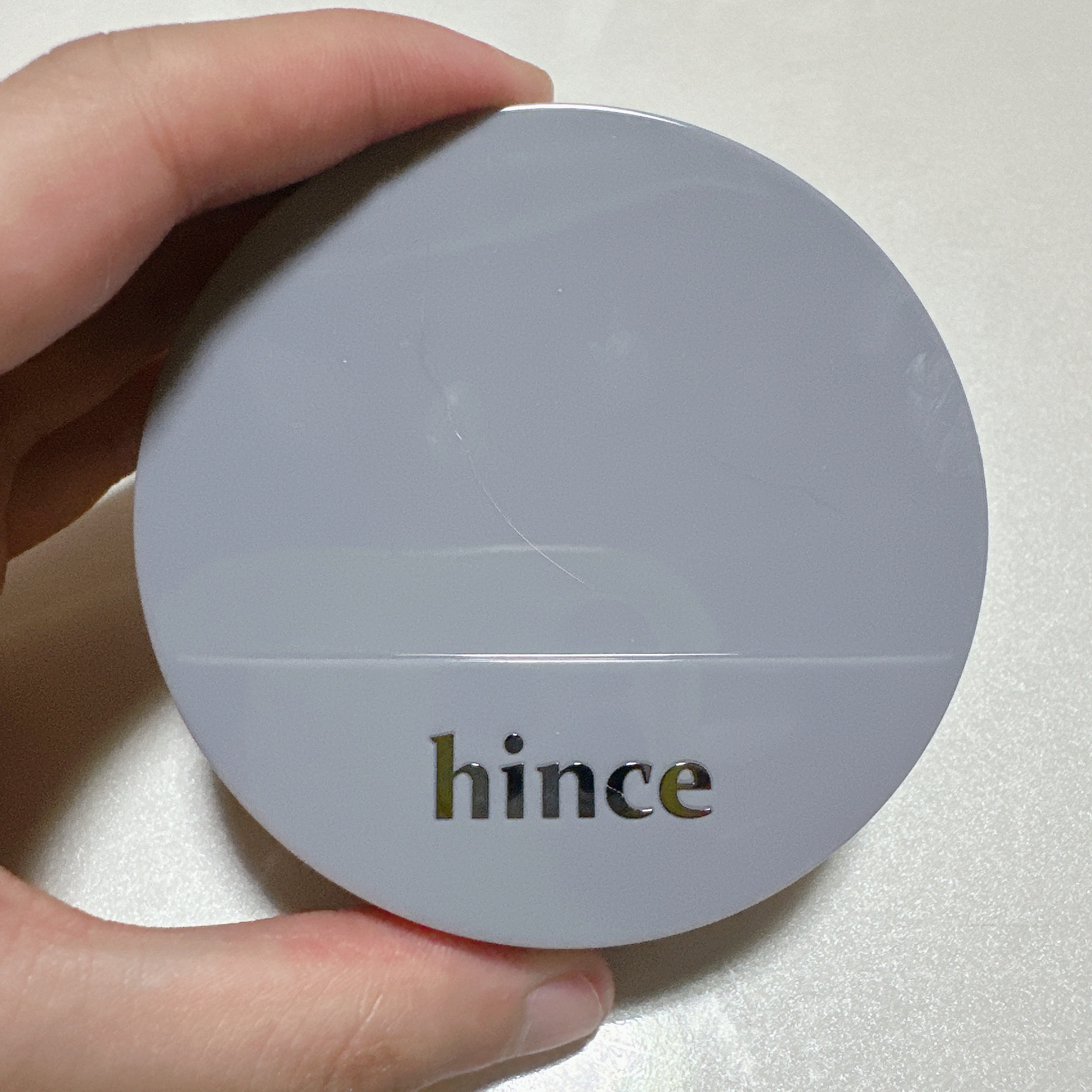 セカンドスキンメッシュマットクッション 21 アイボリー/hince/クッションファンデーションを使ったクチコミ（2枚目）