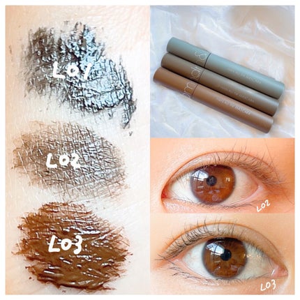 ハンオールフィックスマスカラ/rom&nd/マスカラを使ったクチコミ(1枚目)