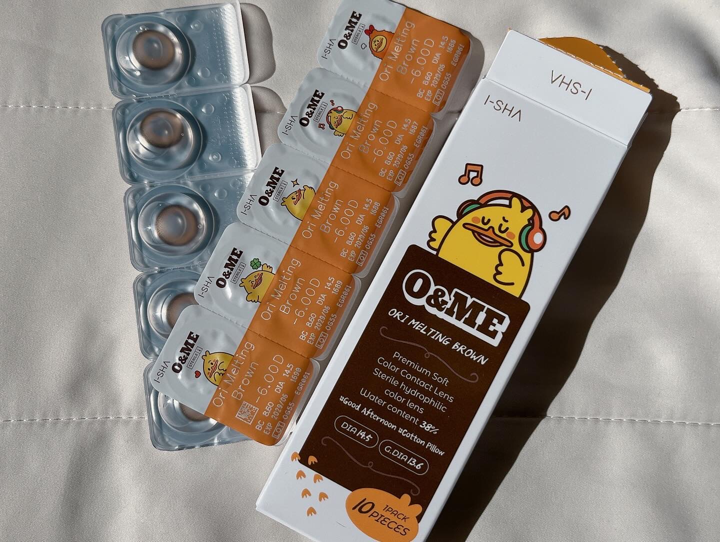 O&ME/i-sha/ワンデー（１DAY）カラコンを使ったクチコミ（2枚目）