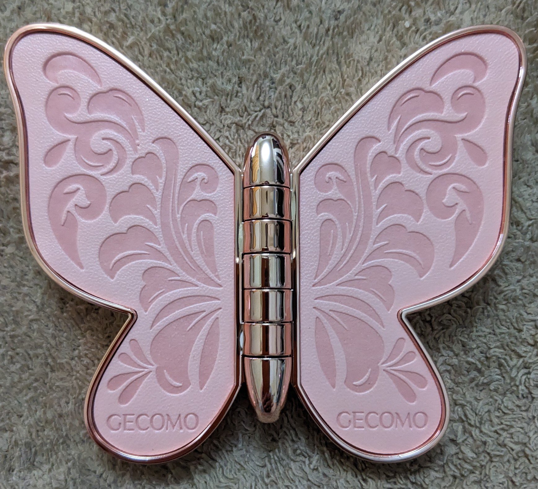 butterfly 6 colors Eye Shadow/gecomo/アイシャドウパレットを使ったクチコミ（3枚目）