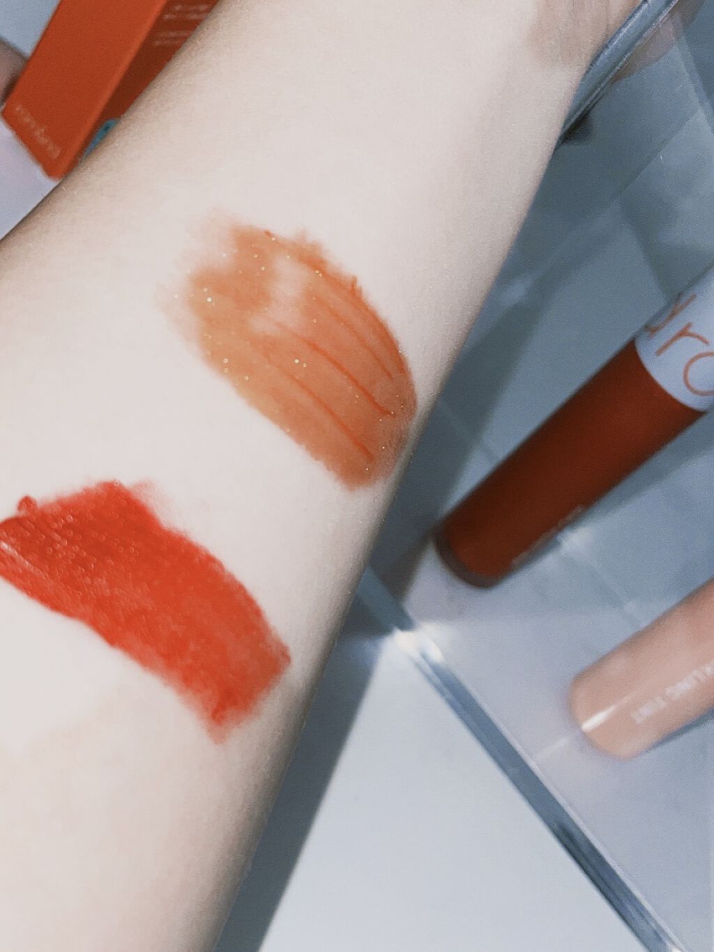 ゼロベルベットティント/rom&nd/リップティントを使ったクチコミ（2枚目）