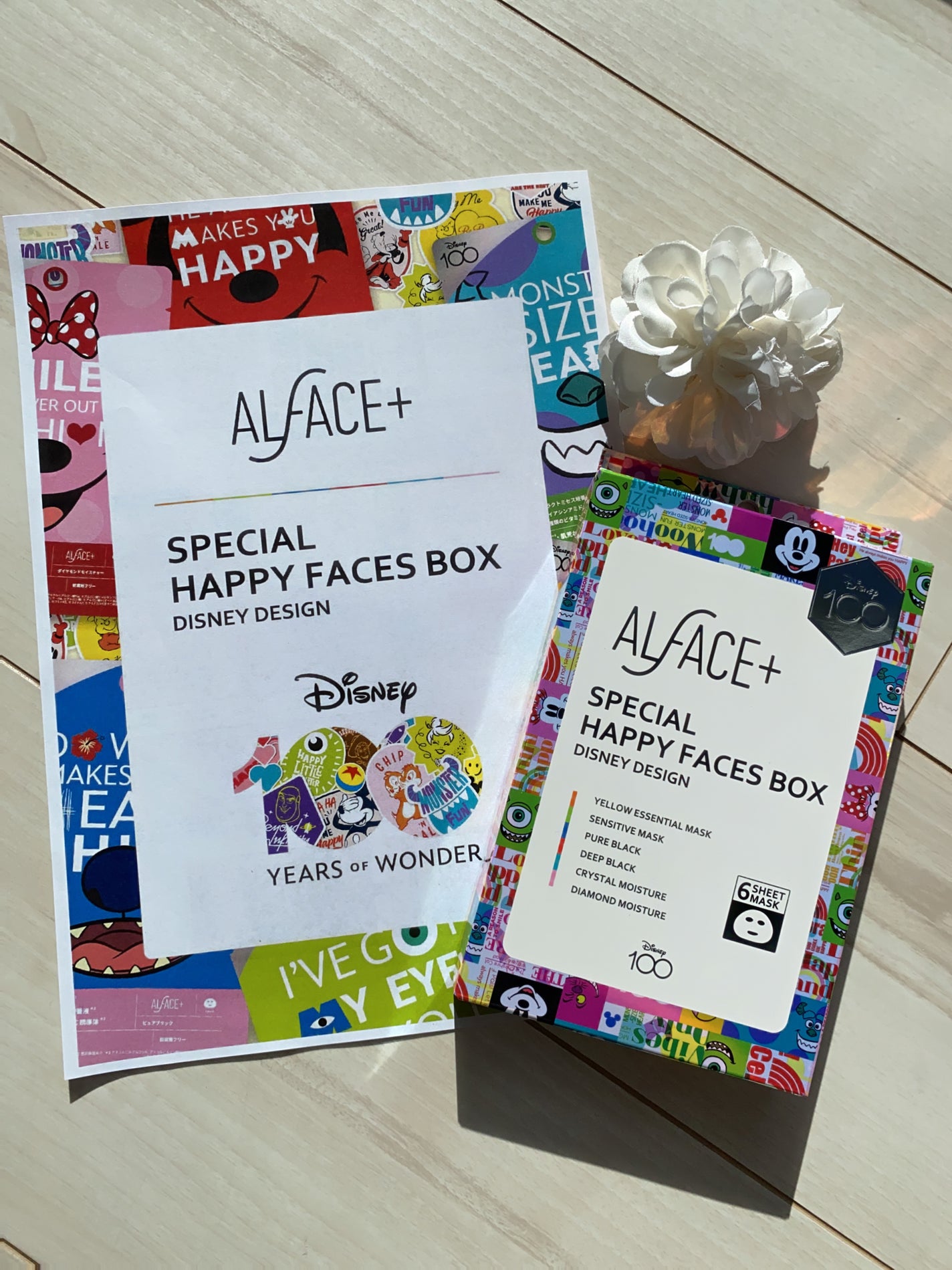 スペシャル ハッピー フェイスボックス ディズニーデザイン/ALFACE+/シートマスク・パックを使ったクチコミ(2枚目)