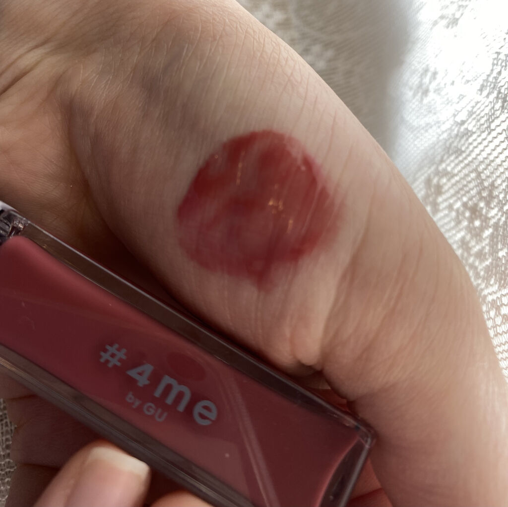 リップグロス/#4me by GU/リップグロスを使ったクチコミ（2枚目）
