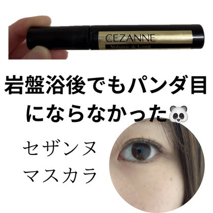 ボリュームラッシュマスカラ/CEZANNE/マスカラを使ったクチコミ(1枚目)