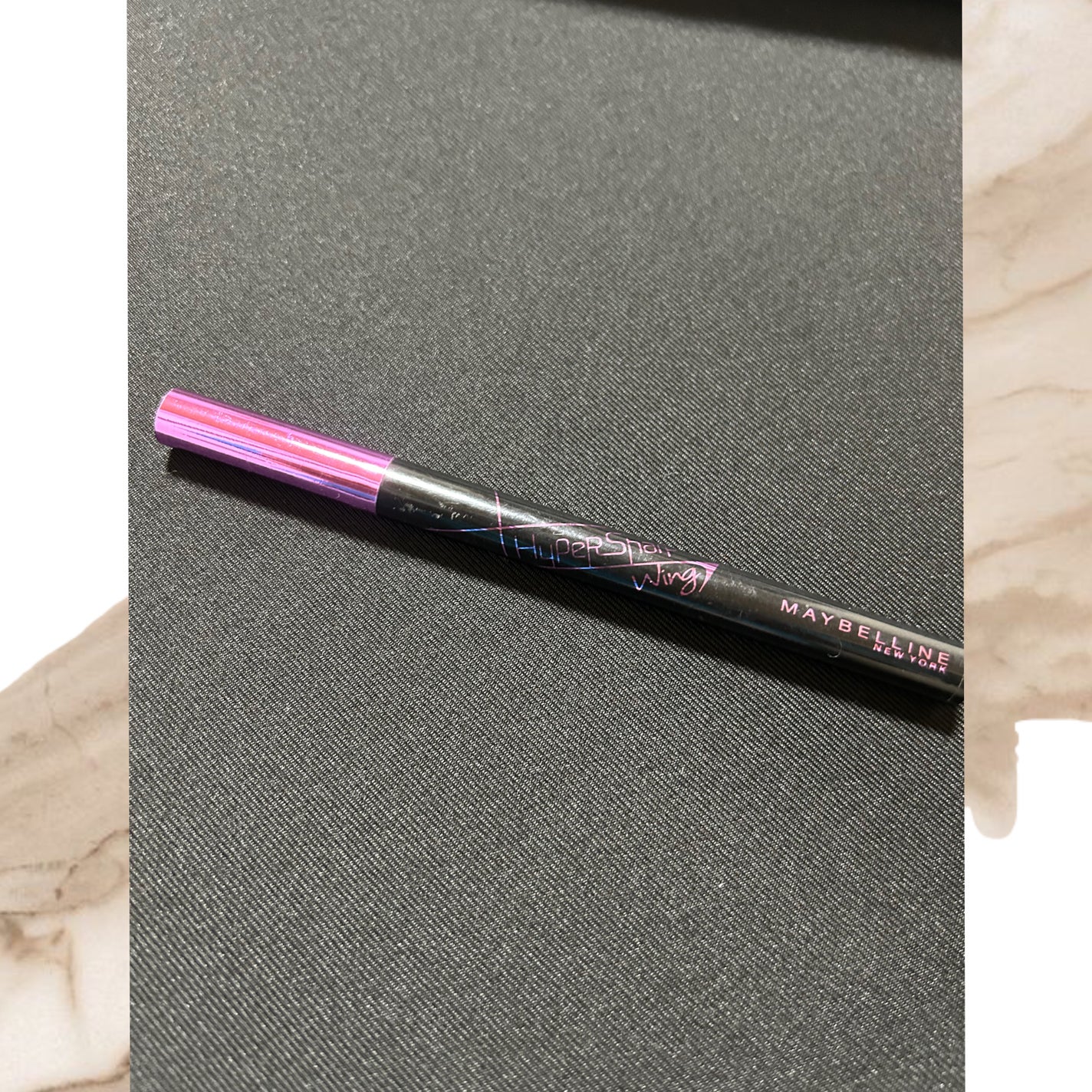 ハイパーシャープ ウィング ライナー/MAYBELLINE NEW YORK/リキッドアイライナーを使ったクチコミ(1枚目)