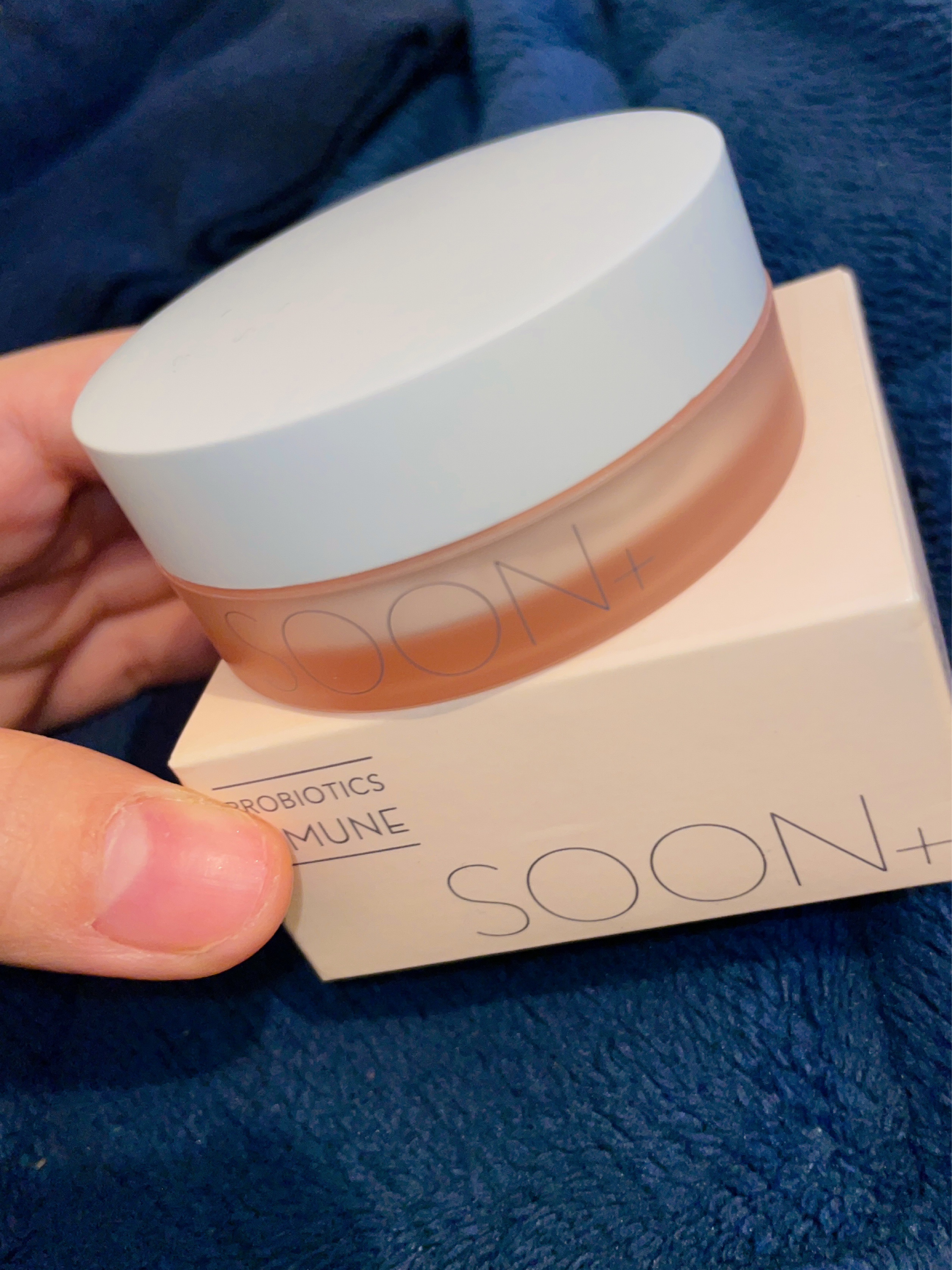 SOON+ プロバイオティクスミューンパウダー/soon＋/ルースパウダーを使ったクチコミ（1枚目）