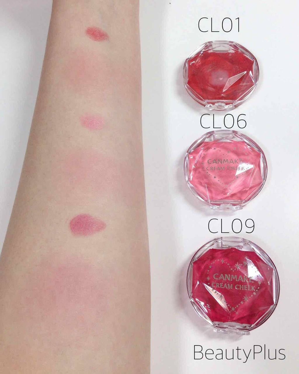 クリームチーク(クリアタイプ)/キャンメイク/ジェル・クリームチークを使ったクチコミ(4枚目)