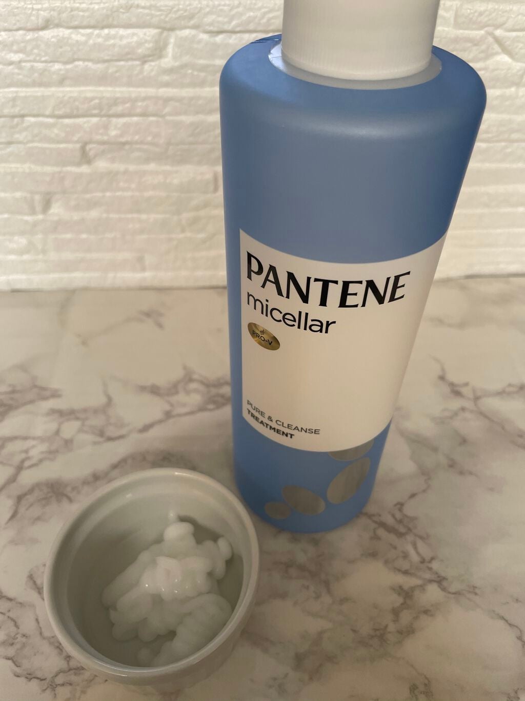 PRO-V ミセラー ピュア&クレンズ ノンシリコンシャンプー/トリートメント/パンテーン/市販シャンプーを使ったクチコミ(3枚目)