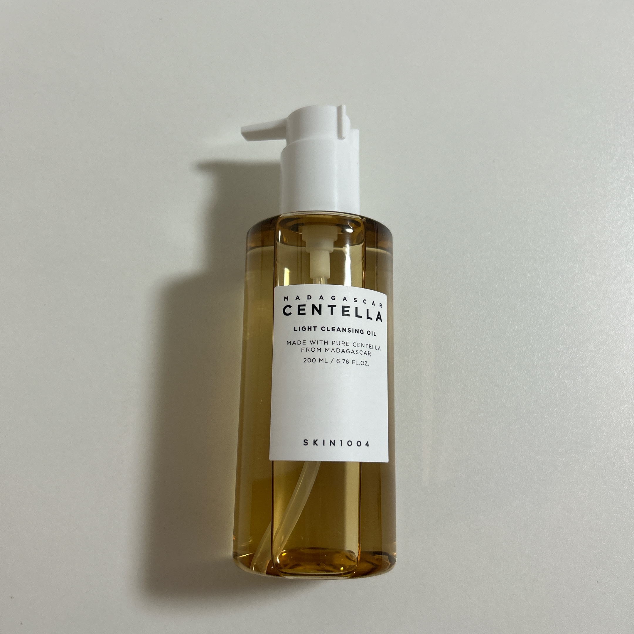 センテラ ライトクレンジングオイル/SKIN1004/オイルクレンジングを使ったクチコミ（3枚目）