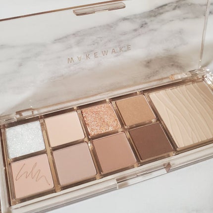 ミックスブラーリングアイパレット/wakemake/マルチパレットを使ったクチコミ(3枚目)