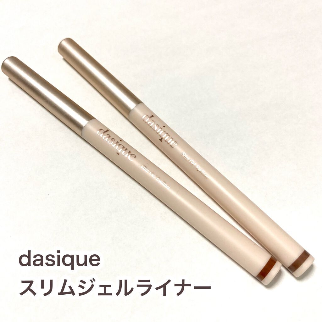 スリムジェルアイライナー/dasique/ジェルアイライナーを使ったクチコミ（2枚目）