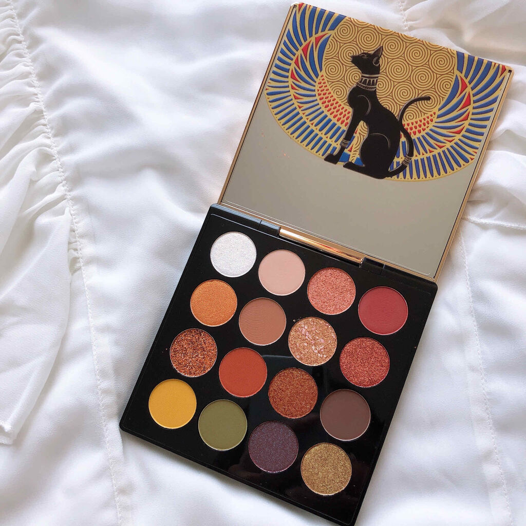 大英博物館 エジプトシリーズ アイシャドウパレット/ZEESEA/アイシャドウパレットを使ったクチコミ（2枚目）