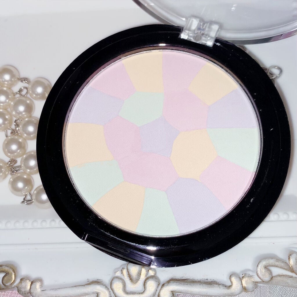 UR GLAM MARBLE FACE POWDER/U R GLAM/プレストパウダーを使ったクチコミ(3枚目)