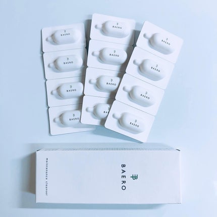 メンテナンスクレンザー/BAERO/スクラブ・ゴマージュを使ったクチコミ(3枚目)