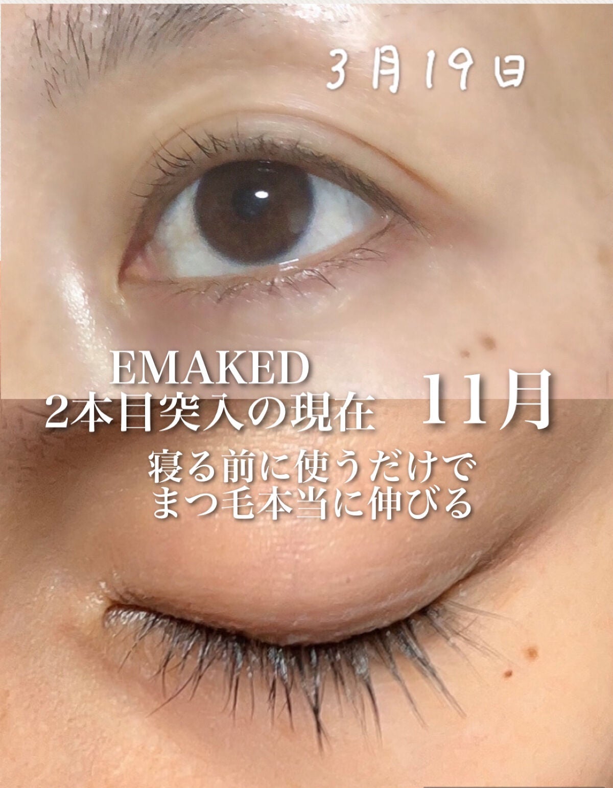 EMAKED(エマーキット)/水橋保寿堂製薬/まつげ美容液を使ったクチコミ(2枚目)