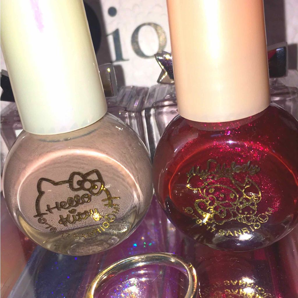 サンリオネイル/DAISO/マニキュアを使ったクチコミ(1枚目)