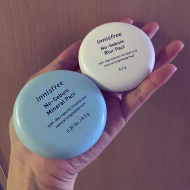 ノーセバム　ミネラルパクト　S/innisfree/プレストパウダーを使ったクチコミ（1枚目）